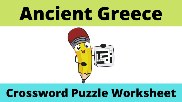 Ancient greece crossword puzzle answers