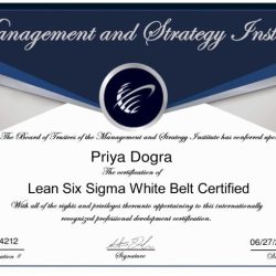 Six sigma white belt answers